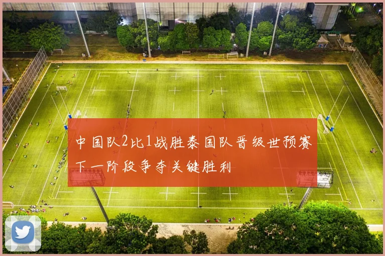 中国队2比1战胜泰国队晋级世预赛下一阶段争夺关键胜利