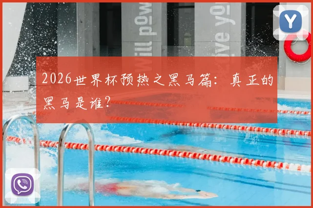 2026世界杯预热之黑马篇:真正的黑马是谁?